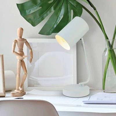 15" Jordan Desk Lamp Matte Blue - Globe Electric 1 15" Jordan Desk Lamp Matte Blue - Globe Electric