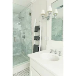 16.5"x70" Decorative Painted Wood Ladder White - Storied Home -Safavieh Outlet Store GUEST 00b6511a 68a2 4ff9 b966 70415149d6e1