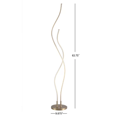 63.75" Cairo Floor Lamp (Includes LED Light Bulb) - JONATHAN Y 3 63.75" Cairo Floor Lamp (Includes LED Light Bulb) - JONATHAN Y - Image 3