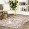 NuLOOM Lorrie Medallion Machine Washable Area Rug