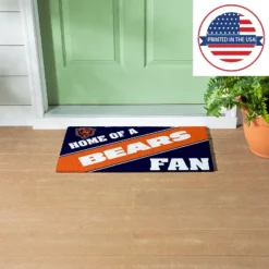 Evergreen Chicago Bears Team Turf Mat- 28 X 16 Inches Indoor Outdoor Doormat -Safavieh Outlet Store GUEST 033251cb 6311 45e6 b48d cdba38dc9c7c