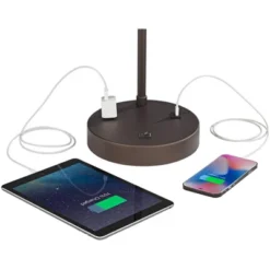 360 Lighting Colby Bronze USB Desk Lamps Set Of 2 With Smart Socket -Safavieh Outlet Store GUEST 03f9b19a 68f3 4eeb a33d 347ff33bd436