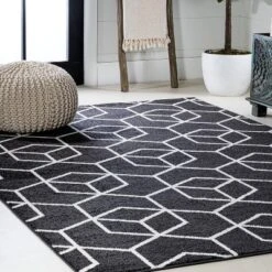 Tumbling Blocks Modern Geometric Area Rug - JONATHAN Y -Safavieh Outlet Store GUEST 0489445f 1514 44cd bd3b 66312466ff86