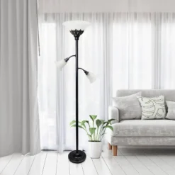 3 Light Restoration Floor Lamp With Scalloped Glass Shade Bronze - Elegant Designs 10 3 Light Restoration Floor Lamp With Scalloped Glass Shade Bronze - Elegant Designs -Safavieh Outlet Store GUEST 07306060 7c8e 4c23 a468 464d2e6a2d41