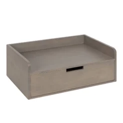 18" X 12" X 6.5" Kitt Floating Shelf Side Table - Kate & Laurel All Things Decor -Safavieh Outlet Store GUEST 076031c8 06de 463a 869a a60cec21334d