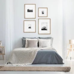 19.24" X 25.24" Matted To 8" X 10" Gallery Frame Natural Wood - Threshold™ Designed With Studio McGee -Safavieh Outlet Store GUEST 084527e0 0409 4e56 8136 8a42a3a112fa