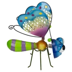 Napco 10" Large Muliti-Color Metal Smiling Butterfly Outdoor Garden Figurine 7 Napco 10" Large Muliti-Color Metal Smiling Butterfly Outdoor Garden Figurine -Safavieh Outlet Store GUEST 089e5d2d ae1c 473a b760 fad34eb0dacd