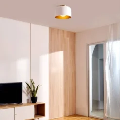 Amy 1-Light Matte White Flush Mount Ceiling Light With Inner Frosted Glass Shade - Globe Electric -Safavieh Outlet Store GUEST 09b31365 4fac 449f 9127 5f9310434fe7