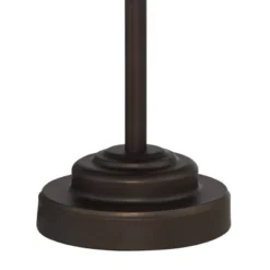 Regency Hill Rustic Farmhouse Desk Lamp 18 1/2" High With USB Dimmer Satin Bronze Metal Blond Mica Shade For Bedroom Living Room House Bedside Home -Safavieh Outlet Store GUEST 0a1f8db3 8b87 46ab aec6 5a30f33f7f91