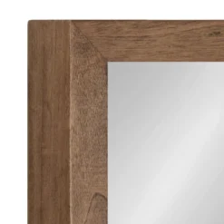 18" X 24" Hutton Functional Wall Mirror Rustic Brown - Kate & Laurel All Things Decor -Safavieh Outlet Store GUEST 0bcea549 fb80 4302 a3bb f2f1d475c313