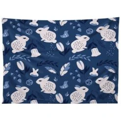 BlueLela Rabbits And Flowers Tapestry - Society6 -Safavieh Outlet Store GUEST 0dea7f9d efe5 418a 9145 2e43cc0205ba