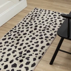 Daffodil Leopard Print Woven Rug - Threshold™ -Safavieh Outlet Store GUEST 0efea80e 333d 4d53 ba99 3047838bb320
