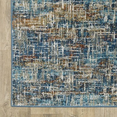 Victor Etched Abstract Area Rug Blue - Captiv8e Designs 7 Victor Etched Abstract Area Rug Blue - Captiv8e Designs - Image 7