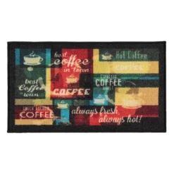 J&V TEXTILES 2-Piece Non Slip Kitchen Mat Rugs Comfort Standing Mats For Home Kitchen Entrance Door Mat (Coffee Kitchen) -Safavieh Outlet Store GUEST 10261d1a 931c 4b55 a0bf e3c606883235