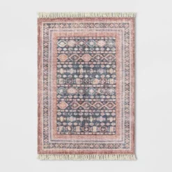 Alexandra Floral Printed Border Persian Rug Blush - Opalhouse™ -Safavieh Outlet Store GUEST 13831d26 e9c0 4d66 95de 449574be25e7
