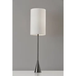 Bella Table Lamp Black Nickel - Adesso -Safavieh Outlet Store GUEST 173ea501 0eea 4efe 9e1c 904435443910