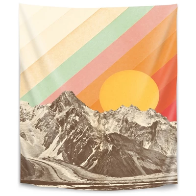 Americanflat Mountainscape 1 By Florent Bodart Wall Tapestry 5 Americanflat Mountainscape 1 By Florent Bodart Wall Tapestry - Image 5