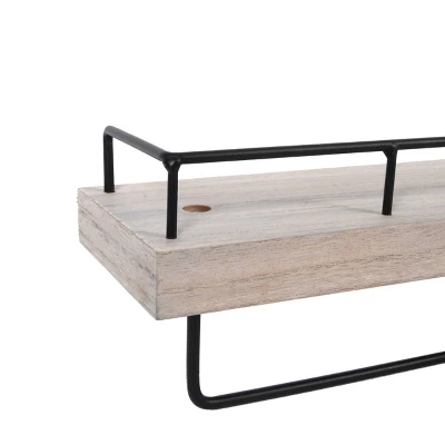 2pc Shelf Gray/Black - New View 3 2pc Shelf Gray/Black - New View - Image 3