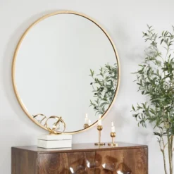 Contemporary Wall Mirror Gold - CosmoLiving By Cosmopolitan -Safavieh Outlet Store GUEST 1b6000fb 9134 46d6 8850 40578fcfc100
