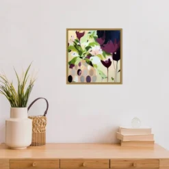 16" X 16" Amelia By Pamela K Beer Framed Canvas Wall Art - Amanti Art -Safavieh Outlet Store GUEST 1bba4138 74bb 4500 bdc2 21f1b2bbac81