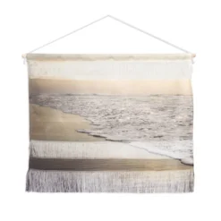Bree Madden Fading Sea Fiber Wall Hanging Landscape Art - Deny Designs -Safavieh Outlet Store GUEST 1da3aab0 dd33 4698 9346 9a1d6d9d56ca