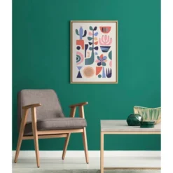 18" X 24" Sylvie Mid Century Succulent Framed Canvas Wall Art By Rachel Lee Natural - Kate And Laurel -Safavieh Outlet Store GUEST 20c72adb 7261 43b6 bb89 5d0ab96ac33c