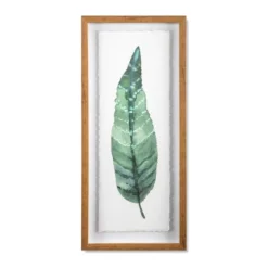 (Set Of 3) 28"x12" Framed Leaves Decorative Wall Art White - Threshold™ -Safavieh Outlet Store GUEST 214fdd58 752e 4cd5 99b6 07b5a2d55b3e