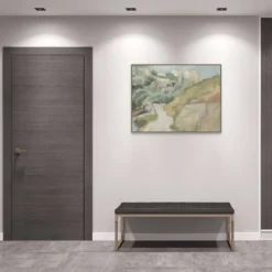 42" X 32" Afternoon Forest Hike By Urban Road Framed Canvas Wall Art Print - Amanti Art -Safavieh Outlet Store GUEST 217266c7 0c57 4603 9dac 508069e28bbf