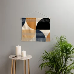 Colour Poems Bold Minimalism XII Fiber Wall Hanging - Society6