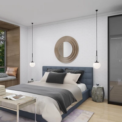 Wood Starburst Wall Mirror Silver - Olivia & May 5 Wood Starburst Wall Mirror Silver - Olivia & May - Image 5