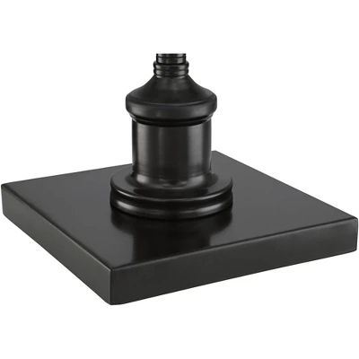 Regency Hill Industrial Adjustable Swing Arm Pharmacy Floor Lamp With USB Charging Port 54" Tall Dark Bronze Living Room Reading 4 Regency Hill Industrial Adjustable Swing Arm Pharmacy Floor Lamp With USB Charging Port 54" Tall Dark Bronze Living Room Reading - Image 4