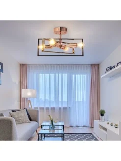 Nextop 15 Inch 4-Light Rose Gold Semi Flush Mount Ceiling Light 8 Nextop 15 Inch 4-Light Rose Gold Semi Flush Mount Ceiling Light -Safavieh Outlet Store GUEST 24d388bf 0ee1 49b9 a23c 642b8e845364