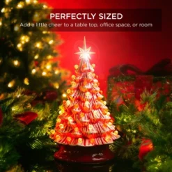 Best Choice Products 15in Pre-lit Ceramic Christmas Tree W/ Cord, Hand-Painted Decoration -Safavieh Outlet Store GUEST 262cb5e0 ca10 4120 a2e6 e2040a36d02a