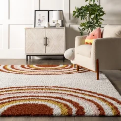 NuLOOM Dotty Half Sunset Shag Area Rug -Safavieh Outlet Store GUEST 291a62d3 5665 4665 bc3d 77490ab9dffd