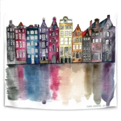 Americanflat Amsterdam By Claudia Libenberg Wall Tapestry -Safavieh Outlet Store GUEST 2a25384a 0da8 446c a6b3 29782f33ace3
