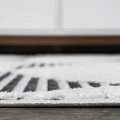 Jazz High-Low Pile Art Deco Geometric Indoor/Outdoor Area Rug - JONATHAN Y -Safavieh Outlet Store GUEST 2aef9846 83e8 46c9 9c50 d0bcc965d15f