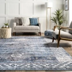 NuLOOM Eva Machine Washable Vintage Faded Medallion Area Rug -Safavieh Outlet Store GUEST 2c0dc21f 5c96 44fe 9015 57e69389a129
