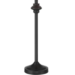 360 Lighting Lynn Modern Industrial Buffet Table Lamps 26" High Set Of 2 Dark Bronze Metal Oatmeal Drum Shade For Bedroom Living Room Bedside Office -Safavieh Outlet Store GUEST 2c48c6dd f773 4a3f 9369 75ad55a9eb03