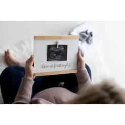 Pearhead Wooden Sonogram Wall Frame - 4"x5" -Safavieh Outlet Store GUEST 2cc64373 b5ba 44d5 9f4e 0b9645d4d167