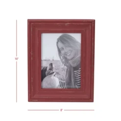 Red Decorative Distressed Wood Picture Frame - Foreside Home & Garden 11 Red Decorative Distressed Wood Picture Frame - Foreside Home & Garden -Safavieh Outlet Store GUEST 2d2ac7ed a1a4 4695 b87a debf5bf5d817
