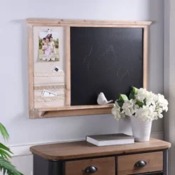Multi-Functional Wall Memo Board With Chalkboard Brown - StyleCraft 9 Multi-Functional Wall Memo Board With Chalkboard Brown - StyleCraft -Safavieh Outlet Store GUEST 2ec81f57 5c08 48ff b892 f15a861f48a3