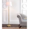 61" Crystal/Metal Harper Floor Lamp (Includes LED Light Bulb) Gold - JONATHAN Y