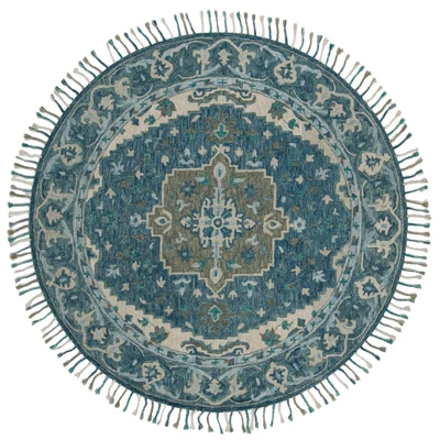 Mildred Medallion Tufted Accent Rug - Safavieh 8 Mildred Medallion Tufted Accent Rug - Safavieh - Image 8