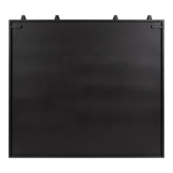 30" X 7.25" X 27.5" Samuels Decorative Wood And Metal Wall Cabinet Charcoal/Rustic Brown - Kate & Laurel All Things Decor -Safavieh Outlet Store GUEST 339a2ae7 d554 44e1 a4a5 30540ce90ef7