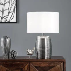 NuLOOM Halsey 23" Glass Table Lamp
