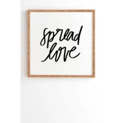 Chelcey Tate Spread Love Bamboo Framed Wall Art - Deny Designs -Safavieh Outlet Store GUEST 37cf79a8 4f18 41b3 8c4f 105a6127e7a6