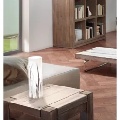 1-Light Rivato Table Lamp Chrome/White - EGLO -Safavieh Outlet Store GUEST 397191e7 864e 413f a992 a4e5437a0688