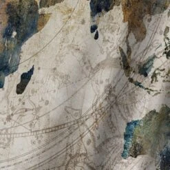 Americanflat Celestial Map By PI Creative Art Wall Tapestry