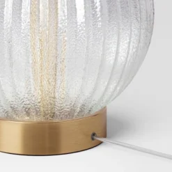 Small Ribbed Glass Lamp Base Clear - Threshold™ 7 Small Ribbed Glass Lamp Base Clear - Threshold™ -Safavieh Outlet Store GUEST 3afd392d 594c 4005 9b08 cc2e50aa3c8c