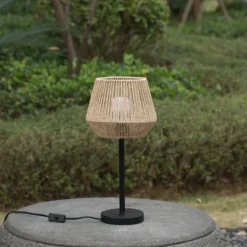 Vintiquewise Creative Paper Rope Lamp With Plug In Cord On/Off Switch For Bedroom, Living, Playroom And Entryway, Natural 9 Vintiquewise Creative Paper Rope Lamp With Plug In Cord On/Off Switch For Bedroom, Living, Playroom And Entryway, Natural -Safavieh Outlet Store GUEST 3bc2ac82 353b 401f b2bf dcc2163a4631